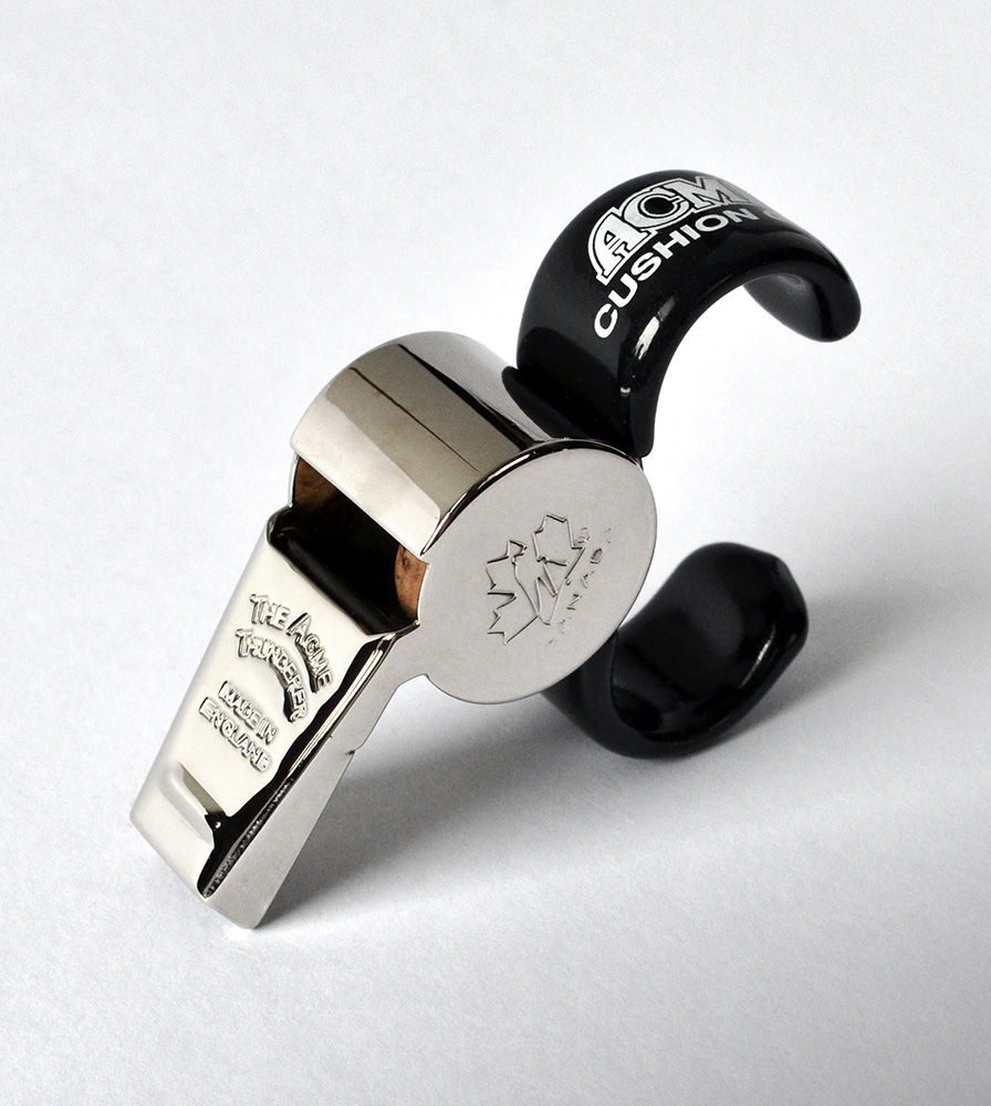 Official Referee Whistle Details about   ACME Thunderer Whistle w/ Finger Grip 477/58.5 